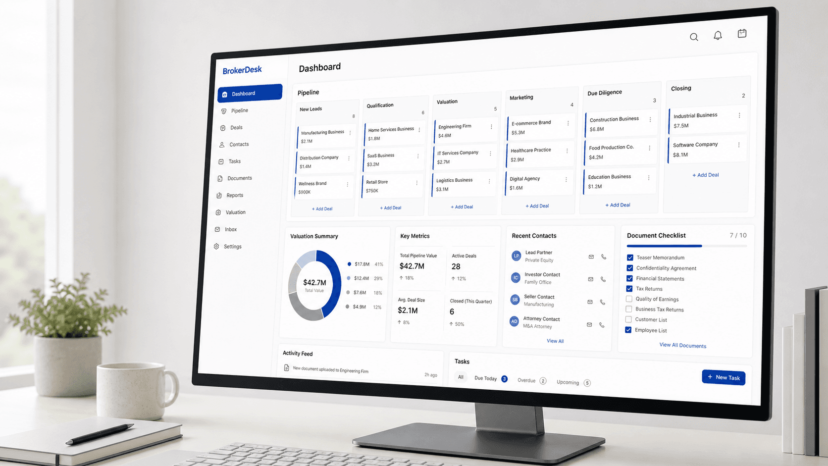 BrokerDesk product preview